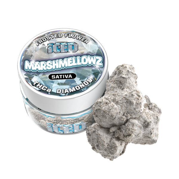 ICED Jarred Infused Flower 3.5g Marshmellowz Sativa (Case Pack 12 Units)