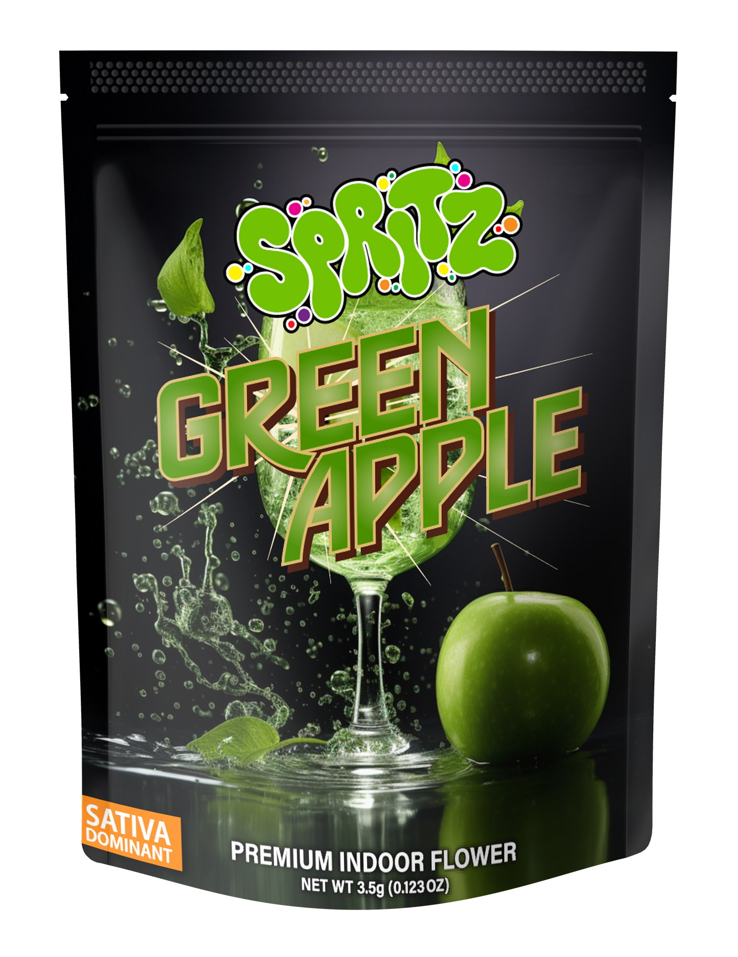 Flower 3.5 g Spritz Green Apple Sativa (Case Pack 12 Units)