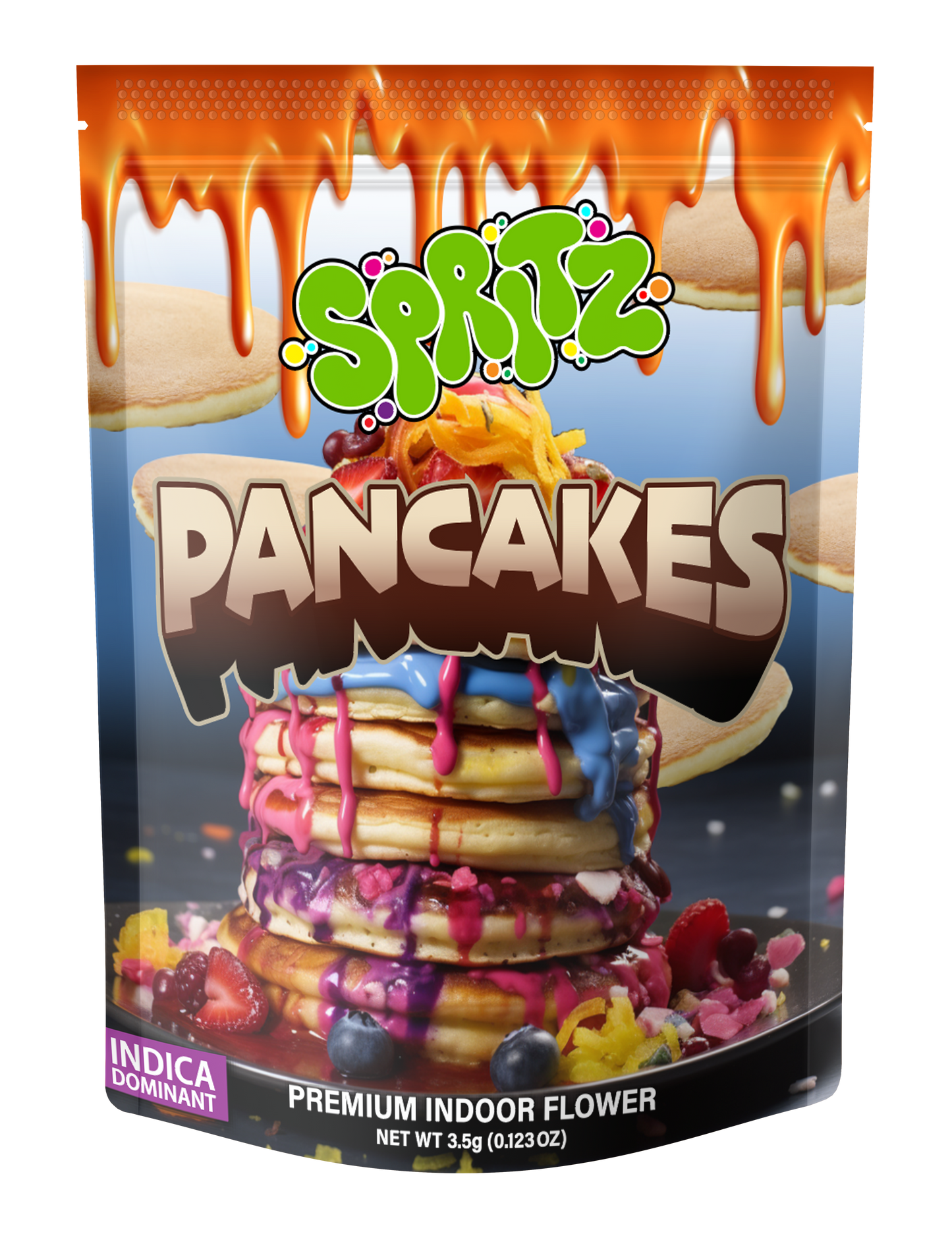 Flower 3.5 g Spritz Pancakes Indica (Case Pack 12 Units)