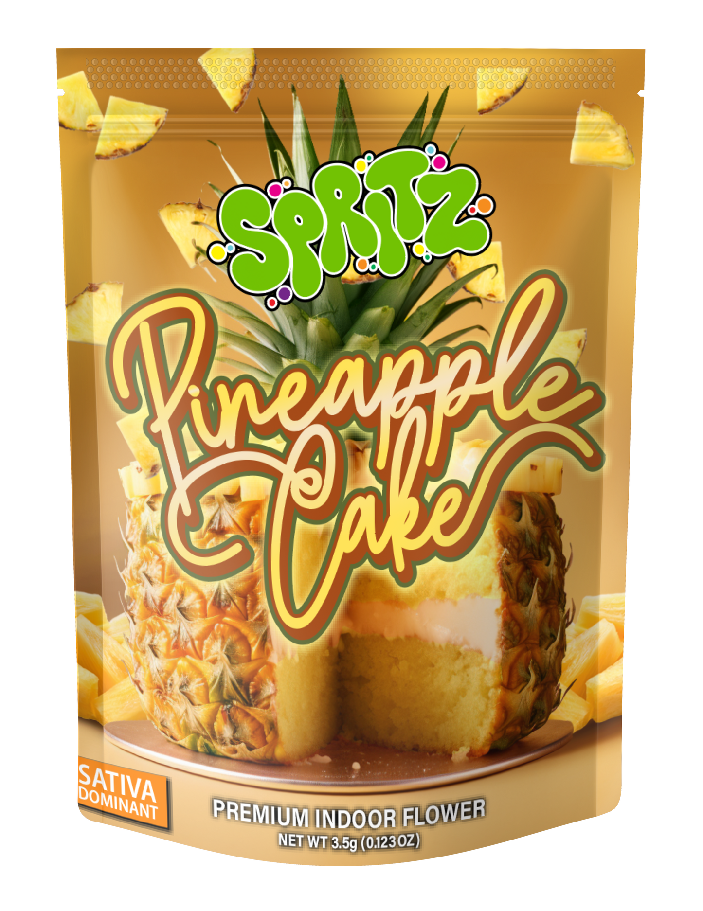 Flower 3.5 g Spritz Pineapple Cake Sativa (Case Pack 12 Units)