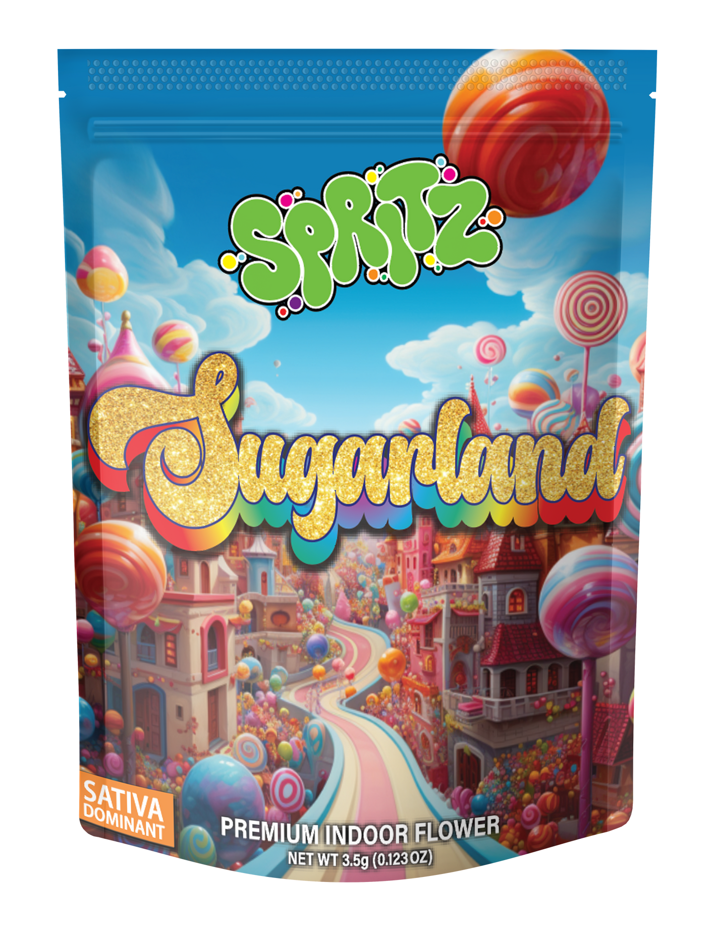 Flower 3.5 g Spritz Sugarland Sativa (Case Pack 12 Units)