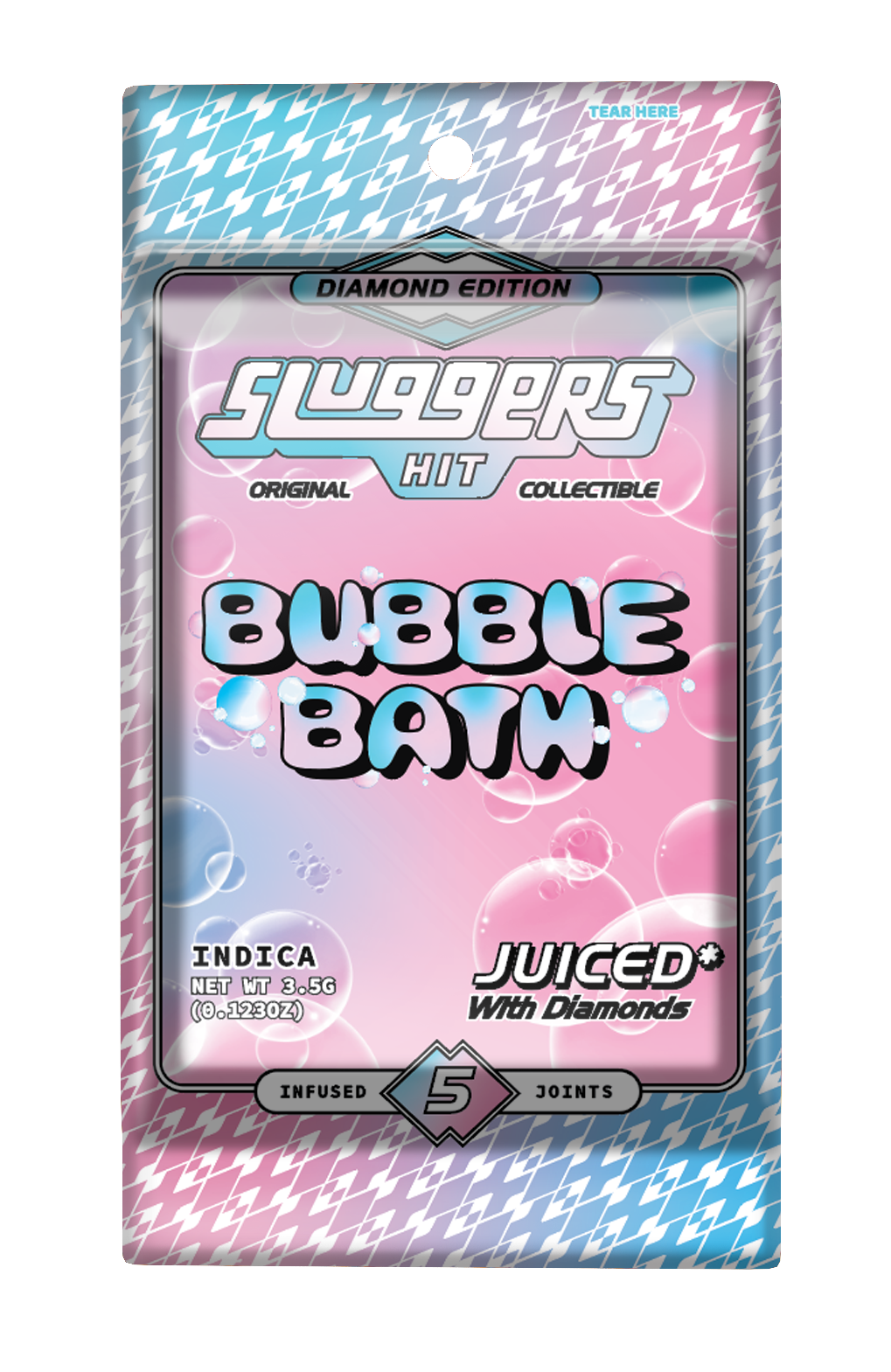 Juiced 5pk Bubble Bath Indica (Case Pack 12 Units)