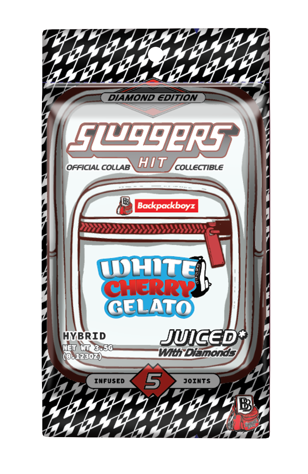 Juiced 5pk White Cherry Gelato Hybrid (Case Pack 12 Units)