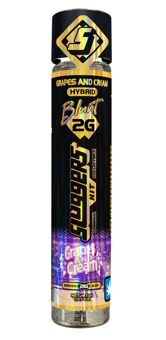 Blunt 2g Grapes and Cream Hybrid (Case Pack 12 Units)