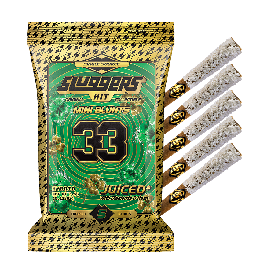 Mini Blunt 0.7g 5 pack 33 Hybrid (Case Pack 12 Units)