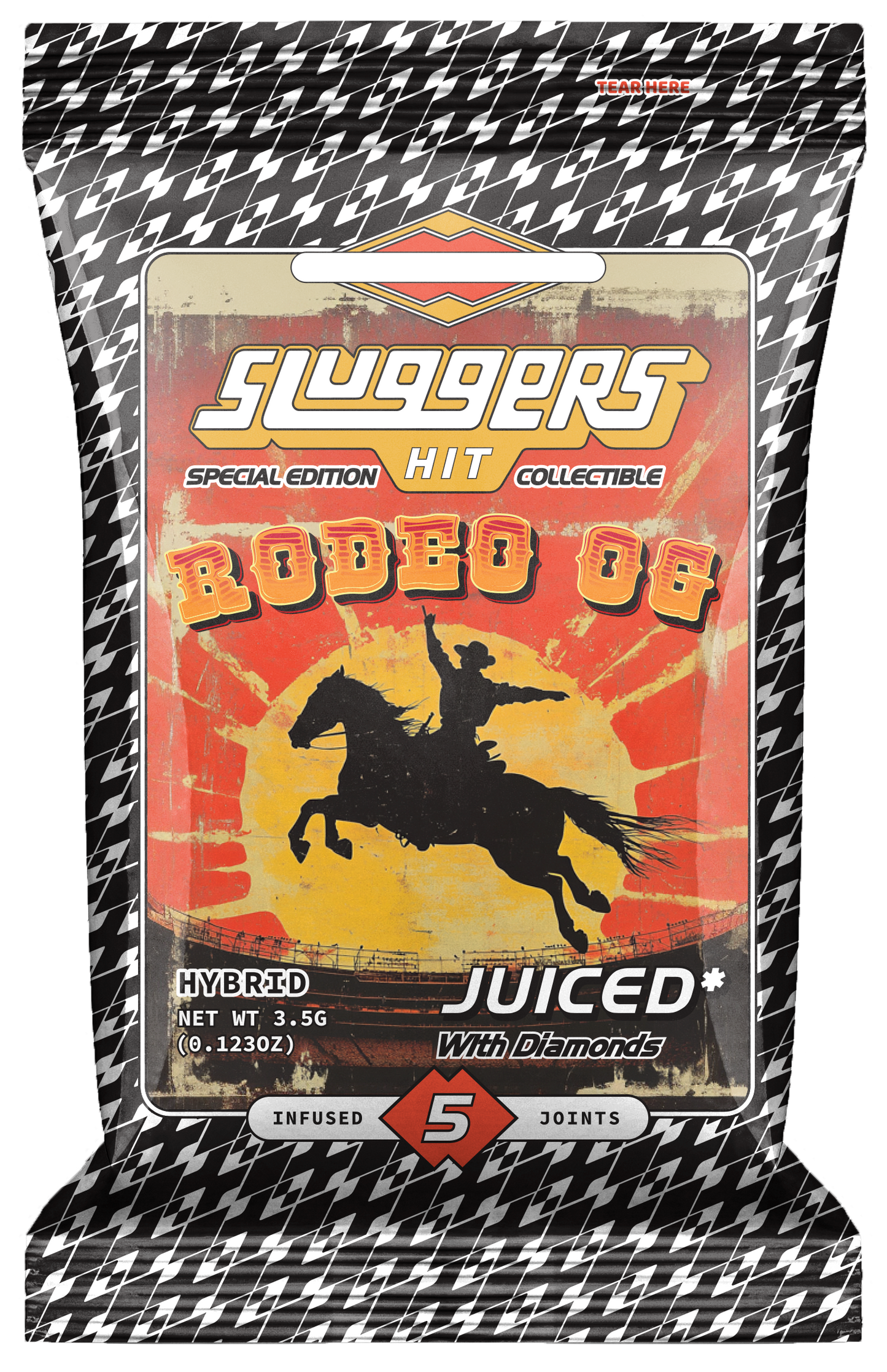 Juiced 5pk Rodeo OG Hybrid (Case Pack 12 Units)