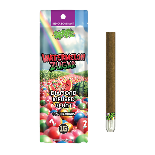 Spritz 1g Infused Blunt Watermelon Zugar Indica