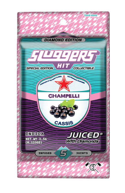 Juiced 5pk Champelli Cassis Indica