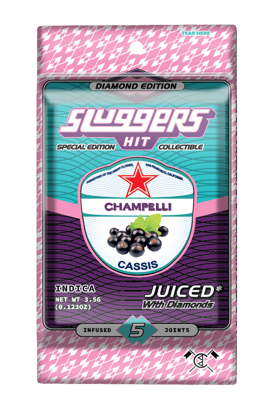 Juiced 5pk Champelli Cassis Indica (Case Pack 12 Units)