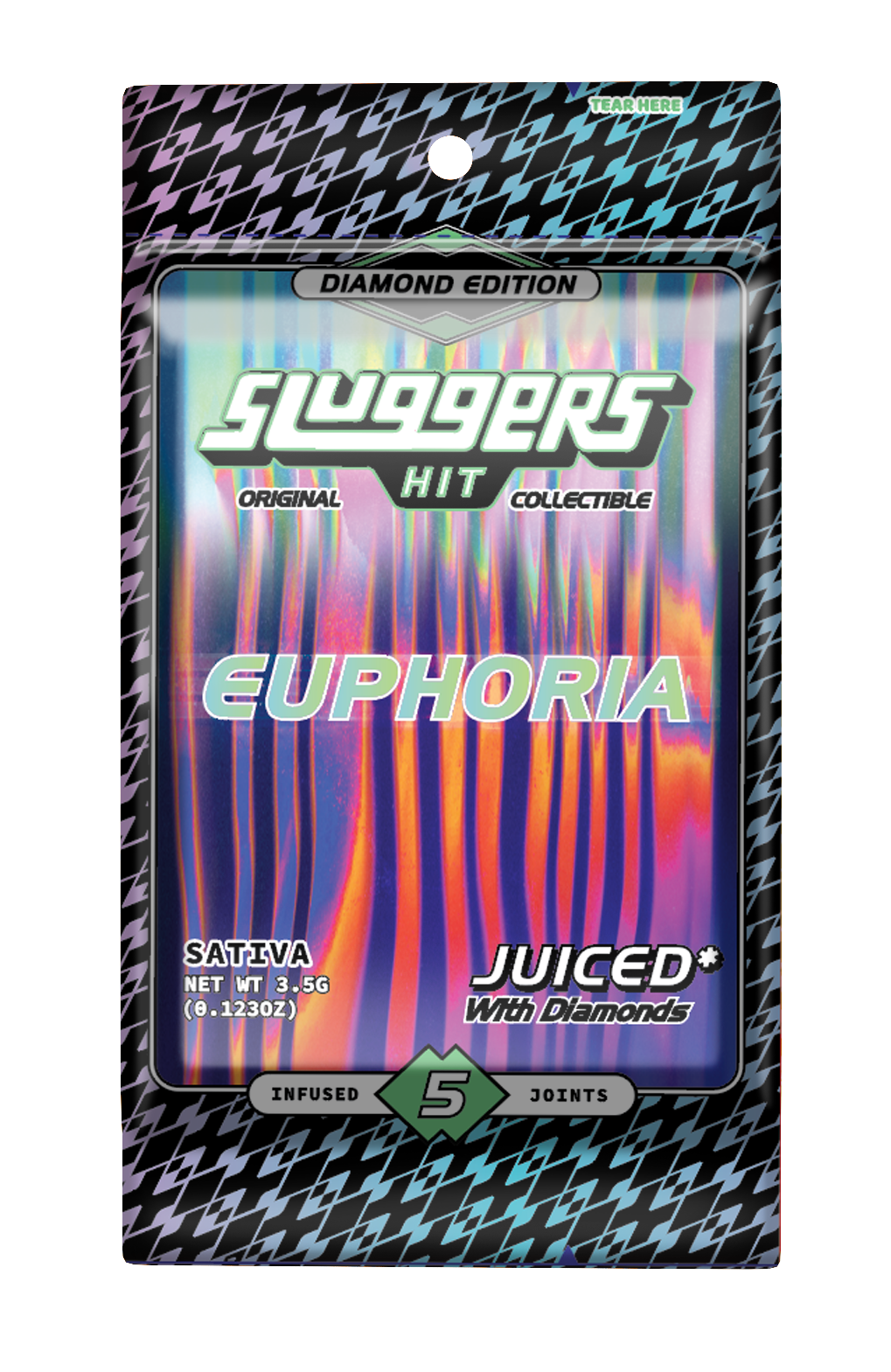 Juiced 5pk Euphoria Sativa (Case Pack 12 Units)
