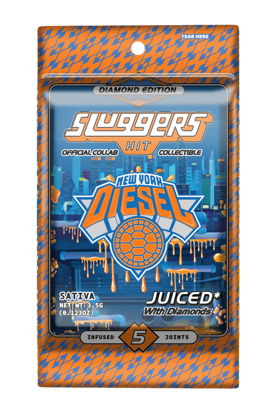 Juiced 5pk NYC Diesel Sativa (Case Pack 12 Units)