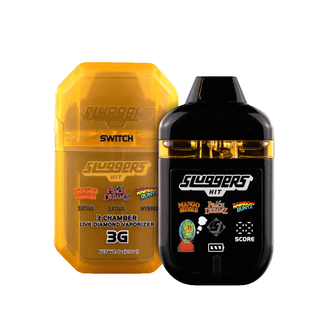 Mango Sherb x Peach Dreamz x Rainbow Runtz Vape Super Switch (Case Pack 5 Units)