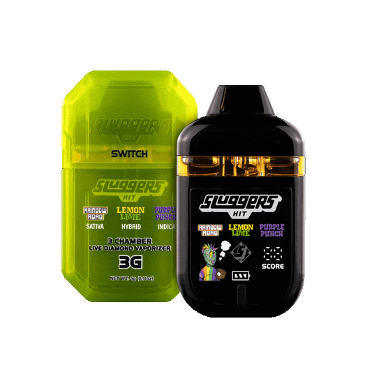 Rainbow Road x Lemon Lime x Purple Punch Vape Super Switch