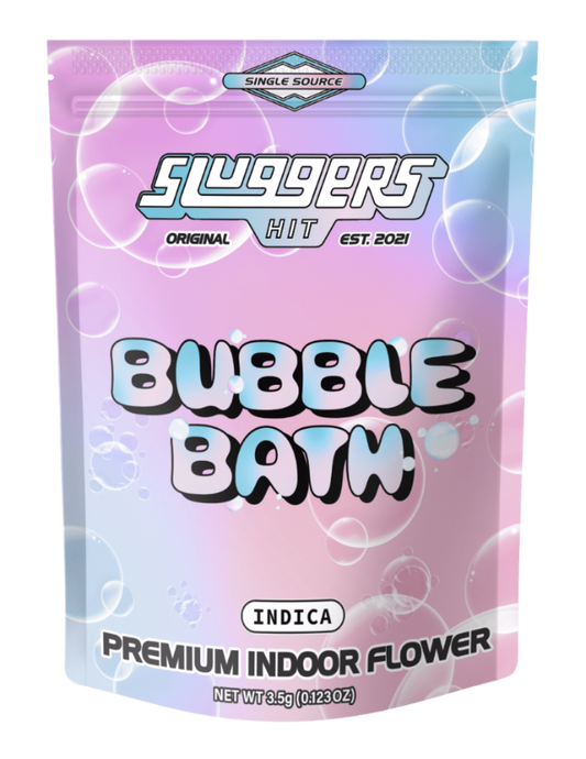 Flower 3.5 g Sluggers Bubble Bath Indica (Case Pack 12 Units)