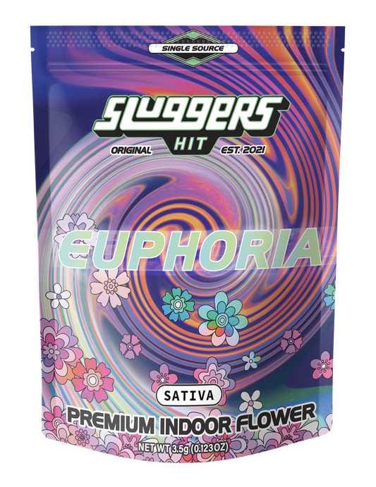 Flower 3.5 g Sluggers Euphoria Sativa (Case Pack 12 Units)