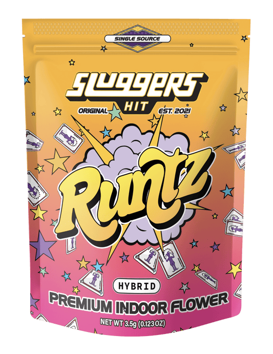 Flower 3.5 g Sluggers Runtz Hybrid (Case Pack 12 Units)