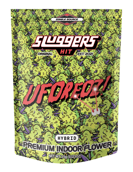 Flower 3.5 g Sluggers UFOreoz Hybrid (Case Pack 12 Units)